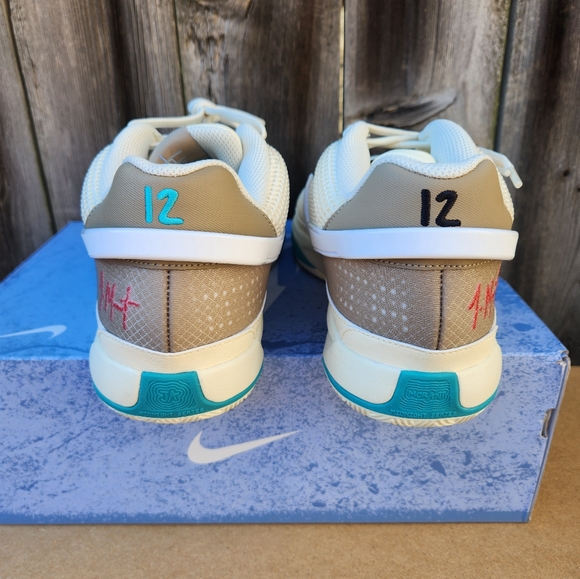 Nike JA 1 Shoes "Vacation" Coconut Milk Black Khaki  Men's Sizes 10 - Picture 4 of 7